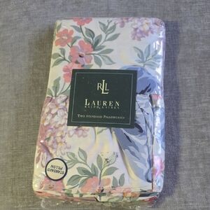 Lauren Ralph Lauren Floral Pillowcases in Pink, Green & Lavender